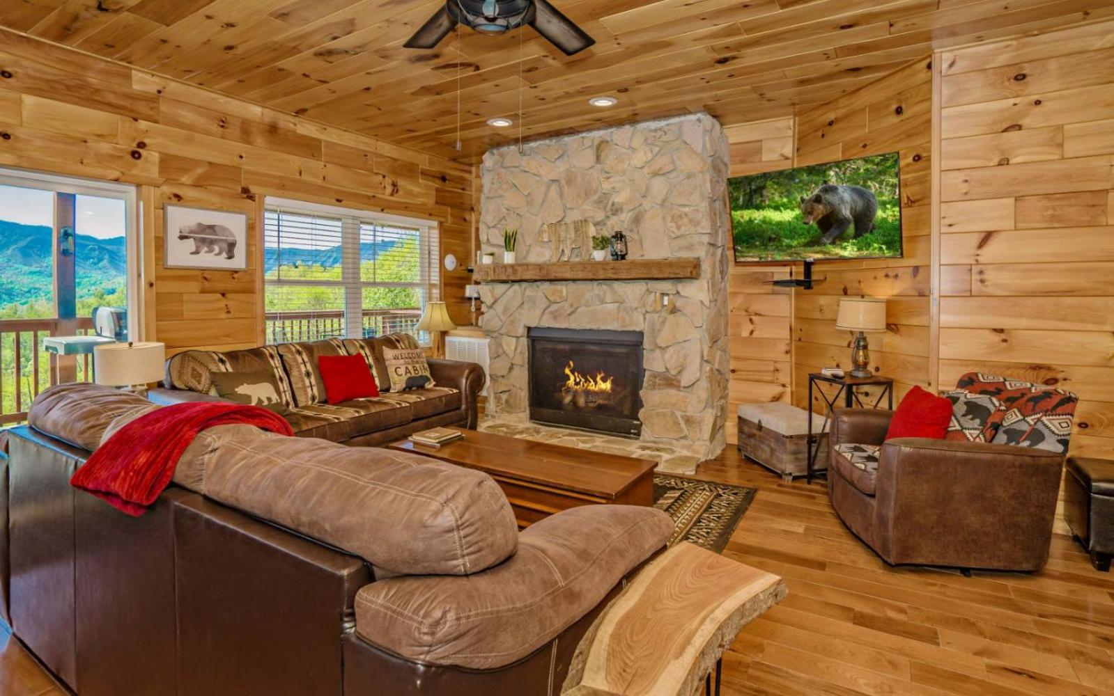 Beartastic Mountain View Lodge Gatlinburg Exteriér fotografie